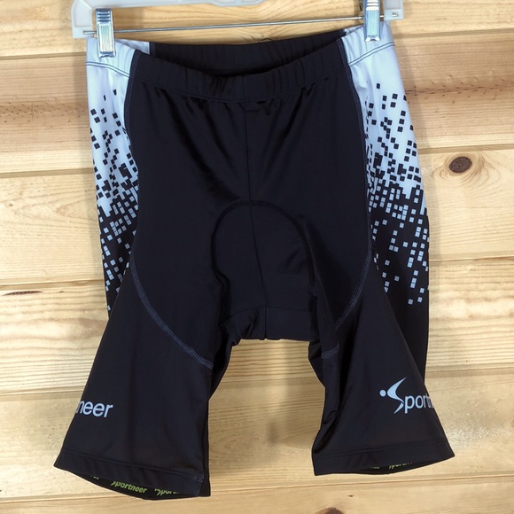 Sportneer Men's Padded Biking Shorts, size Large - Picture 1 of 7